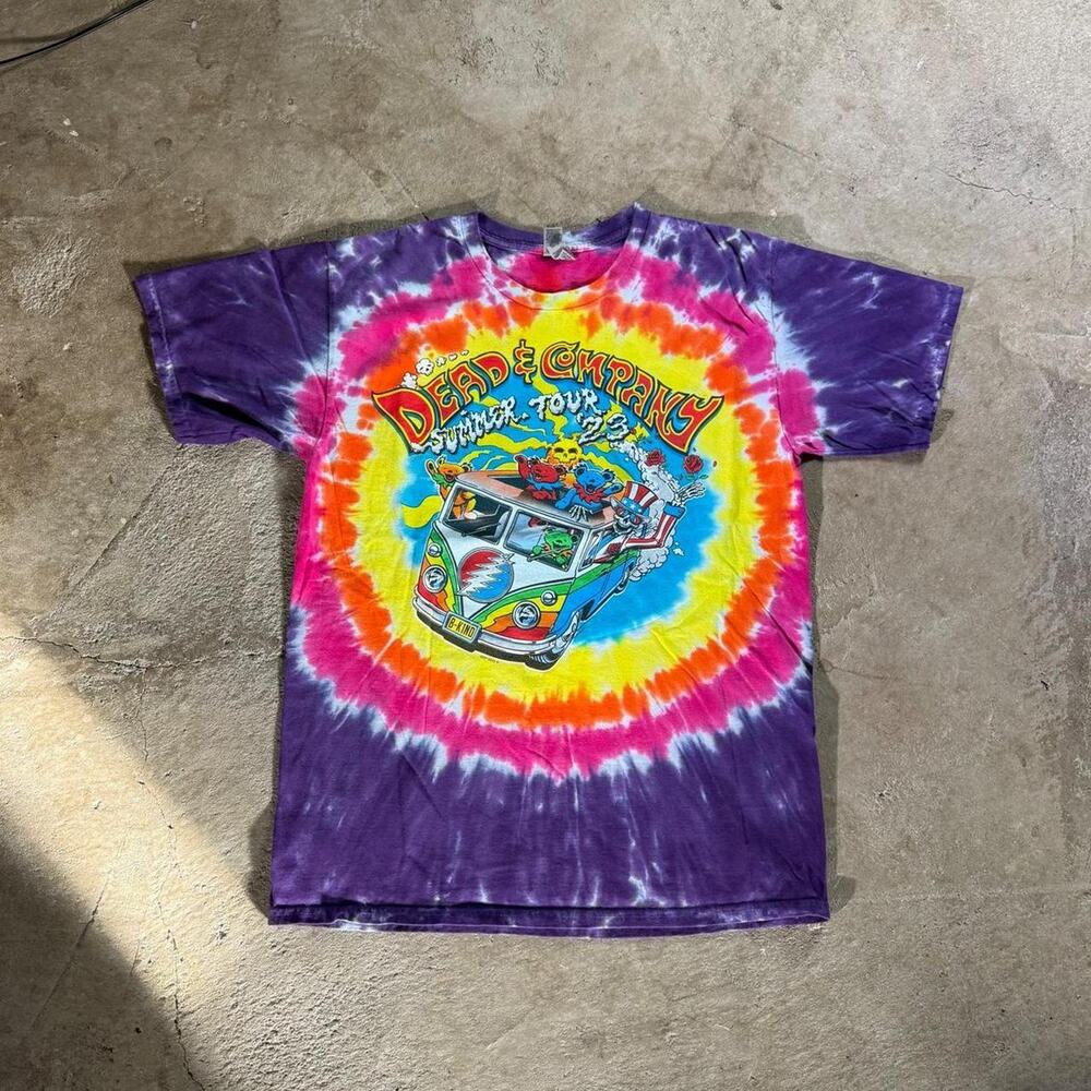 Dead & Company Summer Tour 2019 Graphic T-Shirt Tie Dye